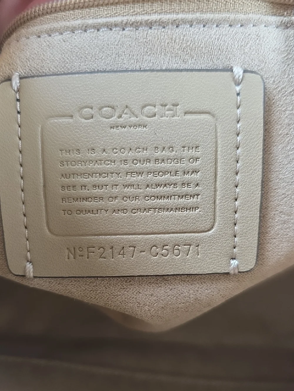 Coach Everly White Pebbled Leather Drawstring Shoulder Bag